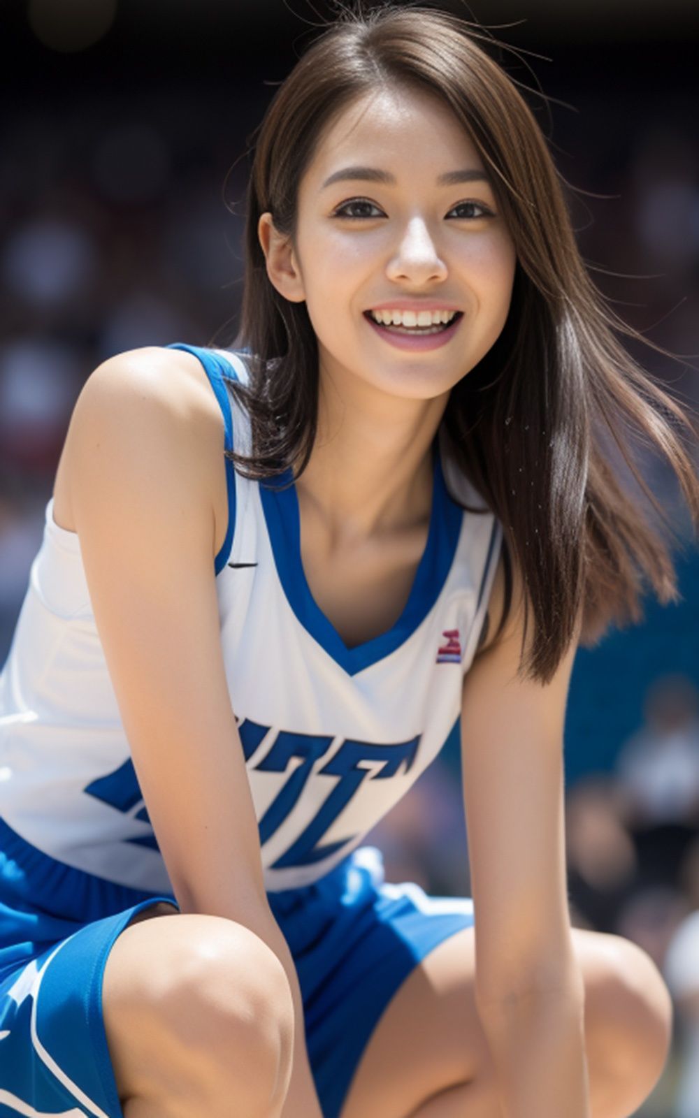 サンプル画像2:バレーボール美女【AIグラドル編集部vol.206】(AI美女出版) [d_454587]