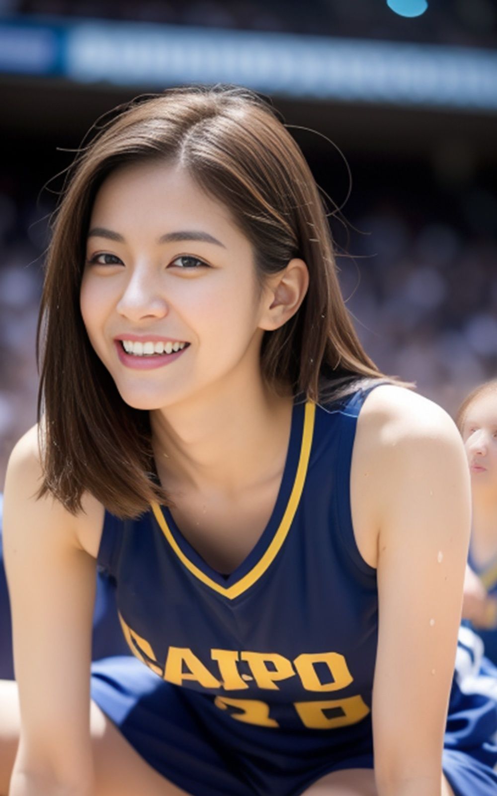 サンプル画像4:バレーボール美女【AIグラドル編集部vol.206】(AI美女出版) [d_454587]