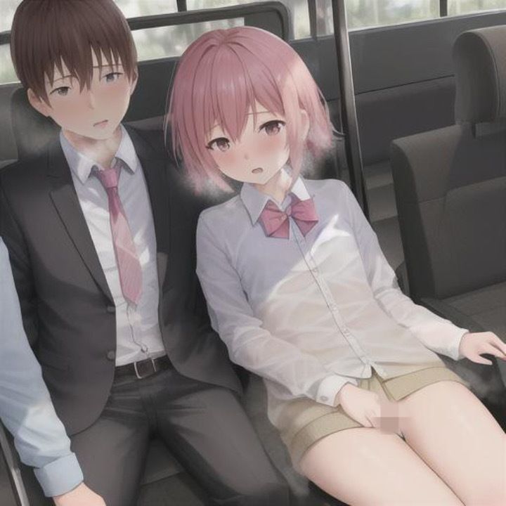 サンプル画像1:ピンク髪ショートレイヤーちゃんのどこでも露出！！(まんまんちん) [d_454652]