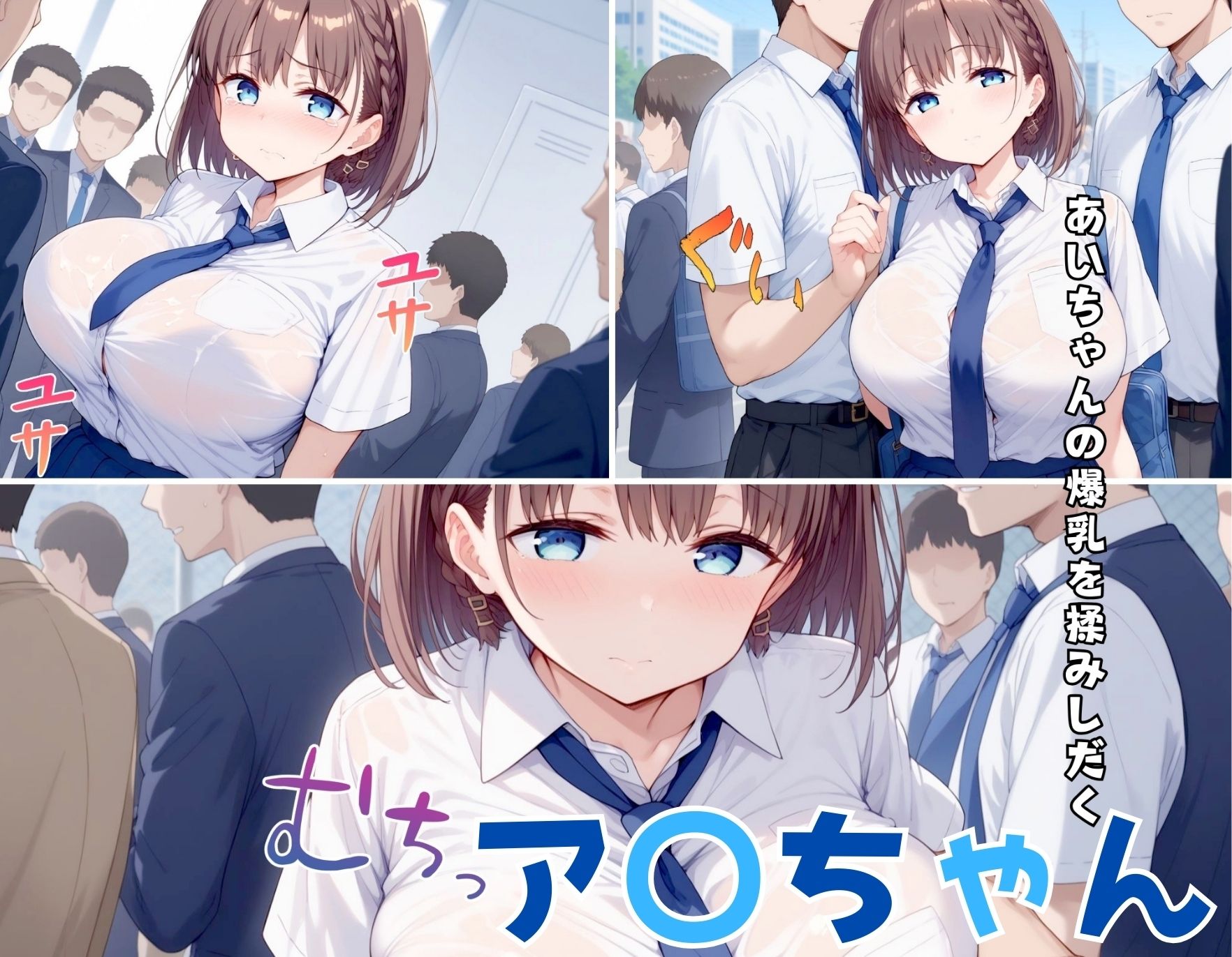 サンプル画像1:【文字有り】たわわな 学園性活(特濃水道水) [d_454723]