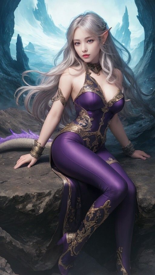 サンプル画像4:ふぁんたじーでパシャリ写真集(666のAI美女倶楽部) [d_454769]