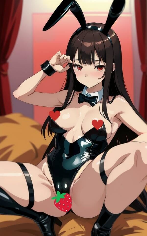 サンプル画像2:好きな娘にバニーガールの衣装をお願いしてみた！(おしくらまんじゅう) [d_454776]