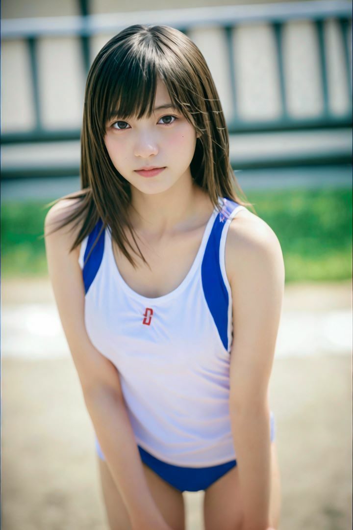 サンプル画像2:脱がす写真集 スポーツ編(AI SONA) [d_454781]