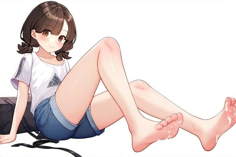 サンプル画像1:ツインテ幼馴染と足コキ〜おにいちゃんと結婚したいの。いいでしょ？〜(晴耕雨読) [d_454801]