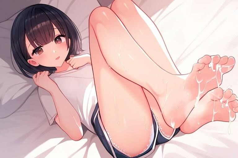 サンプル画像4:ツインテ幼馴染と足コキ〜おにいちゃんと結婚したいの。いいでしょ？〜(晴耕雨読) [d_454801]