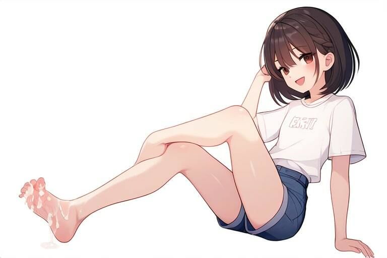 サンプル画像1:好きな子の足コキでイキたい〜踏んでください〜(晴耕雨読) [d_454830]