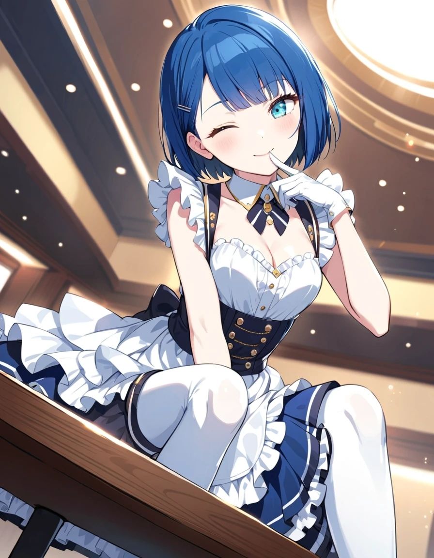 サンプル画像1:モアジャン遥 メイド撮影会 Hランクメンバー特典(HONEY◎CARNIBar) [d_454844]