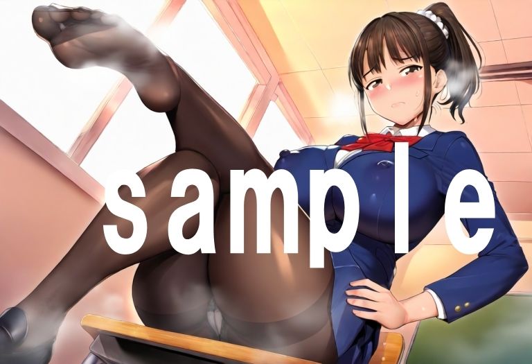 サンプル画像1:ムレムレ制服姉さんのエロ足(DT.planet) [d_454947]