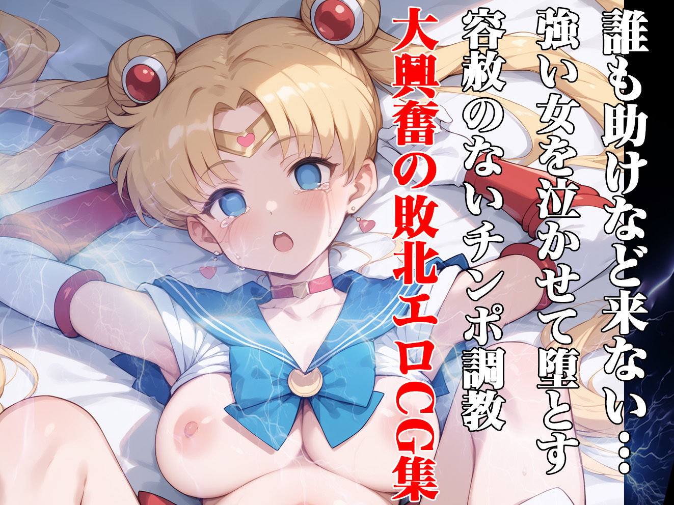 サンプル画像6:ヒロイン敗北号泣輪●〜セー○ームーン・月野う○ぎ編〜○(はくだく工房) [d_455073]