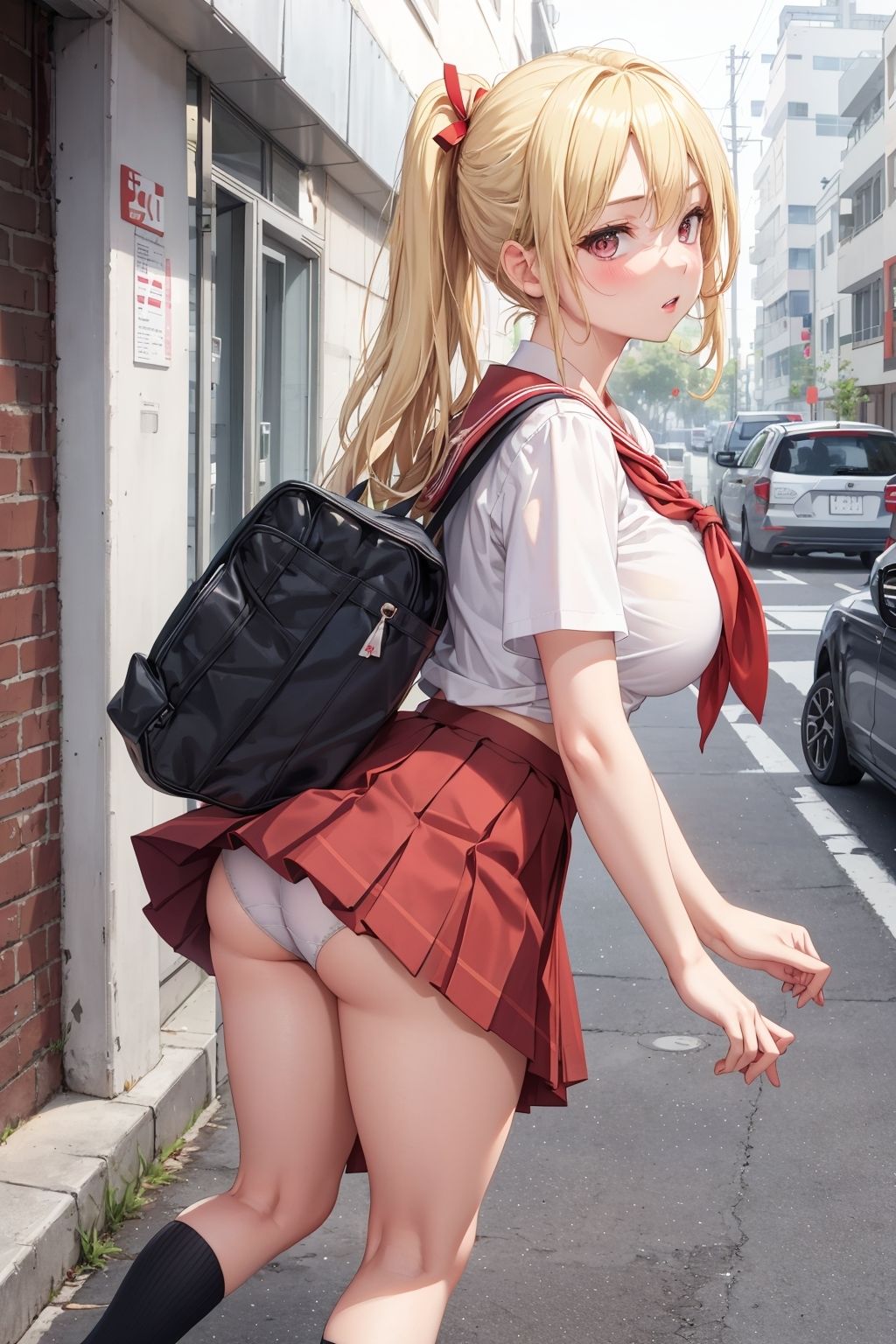 サンプル画像4:むっちりJK魅惑のパンチラVol.2〜誘惑のチラリズム〜(My World) [d_455088]