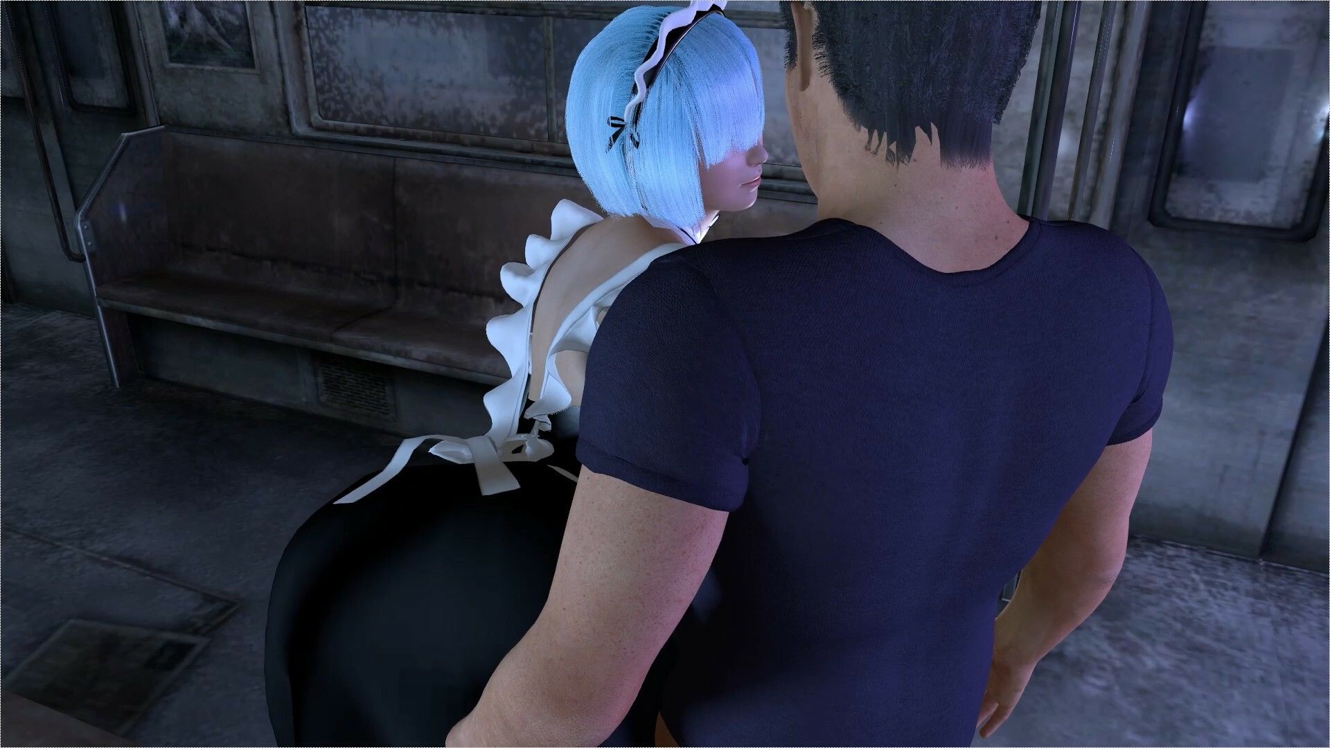 サンプル画像1:【ROMV199】【23分以上】レムと野獣先輩の電車痴●セックス「Re:ゼロから始める異世界生活」(ローズ志向) [d_455132]