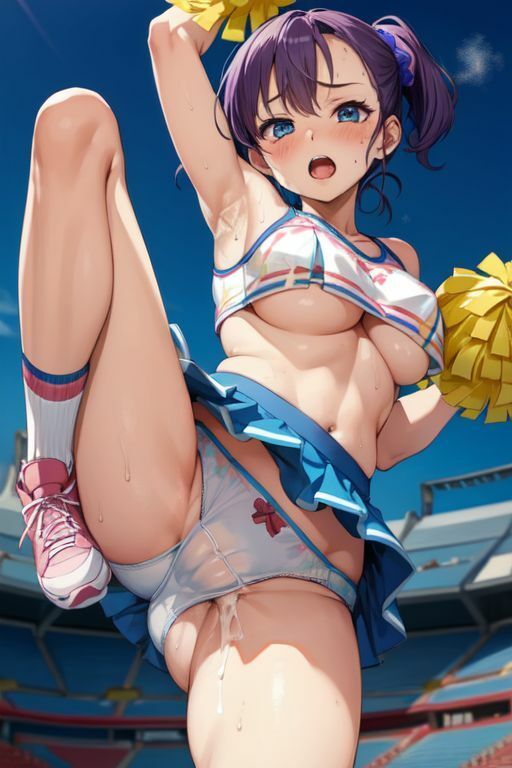 美少女連結オナホ_チアリーダーに出しまくりのサンプル画像 6