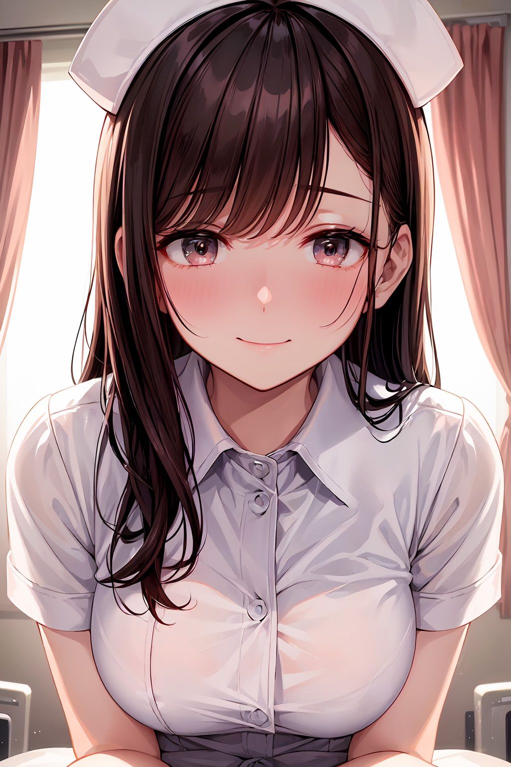 サンプル画像1:淫乱巨乳ナース（500枚）(MurabitoX) [d_455205]