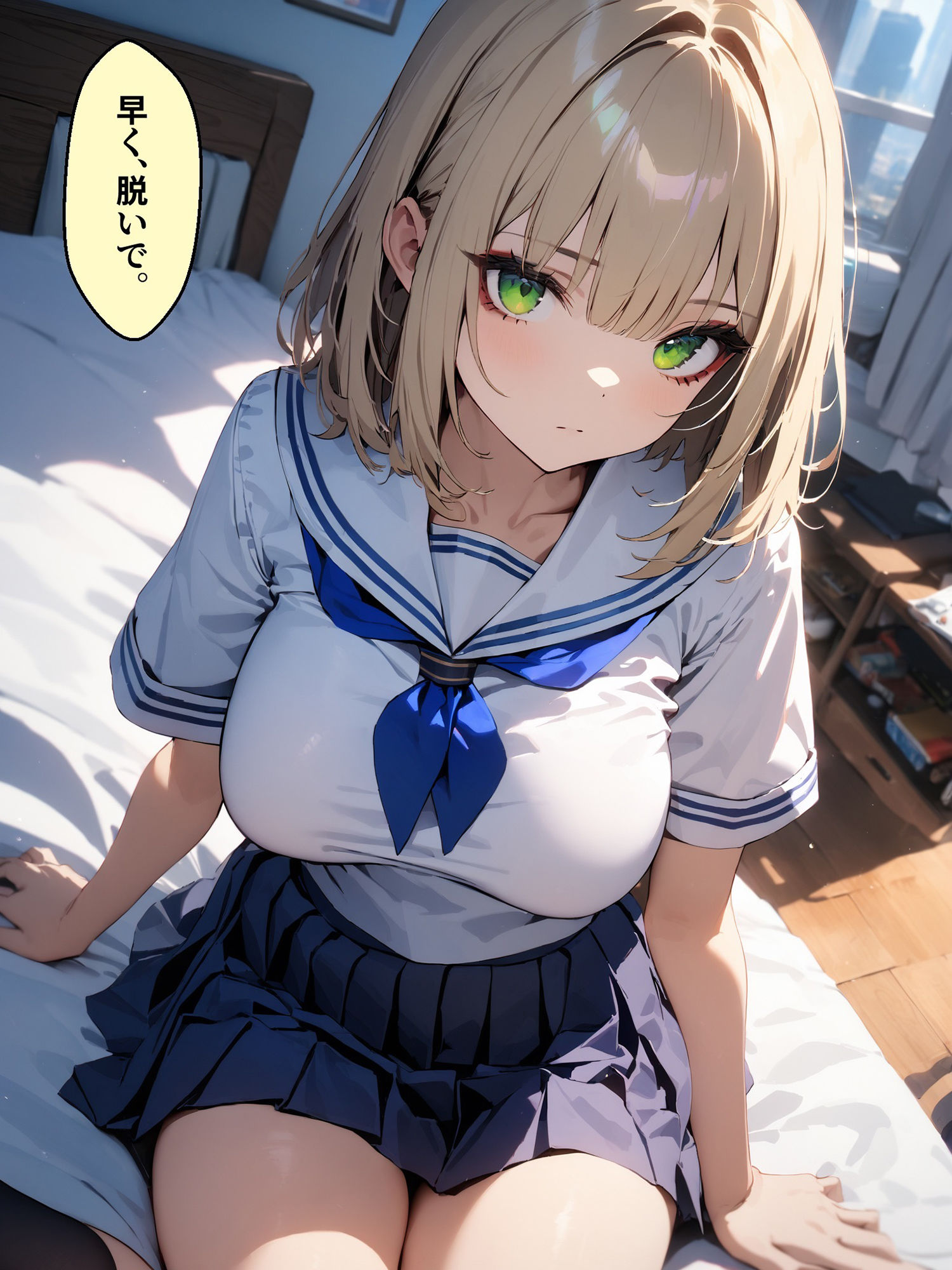 サンプル画像1:塩対応さんをわからせる(はつゆき) [d_455216]