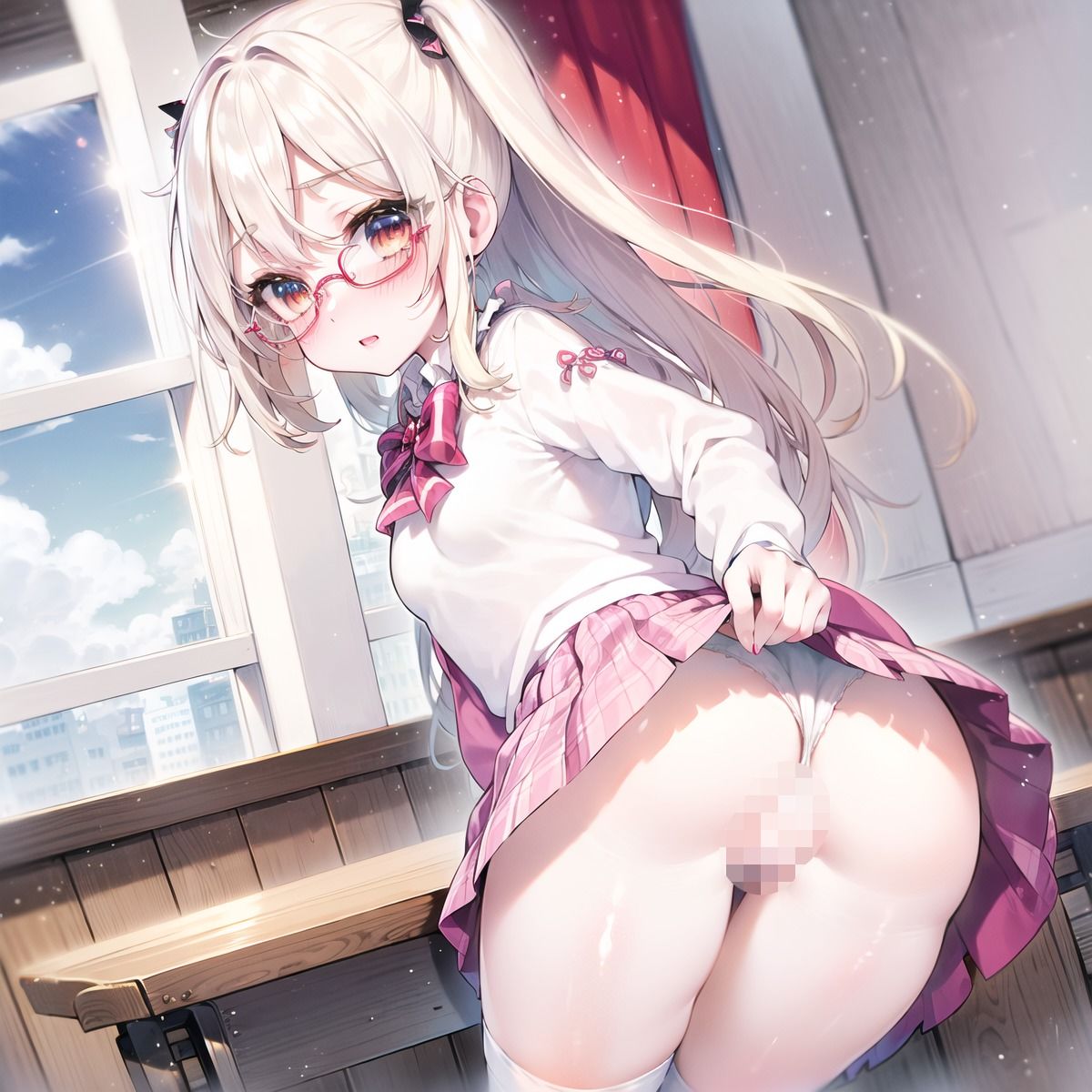 サンプル画像4:発情！優等生眼鏡女子300選 Part1(癒しエロっち) [d_455246]