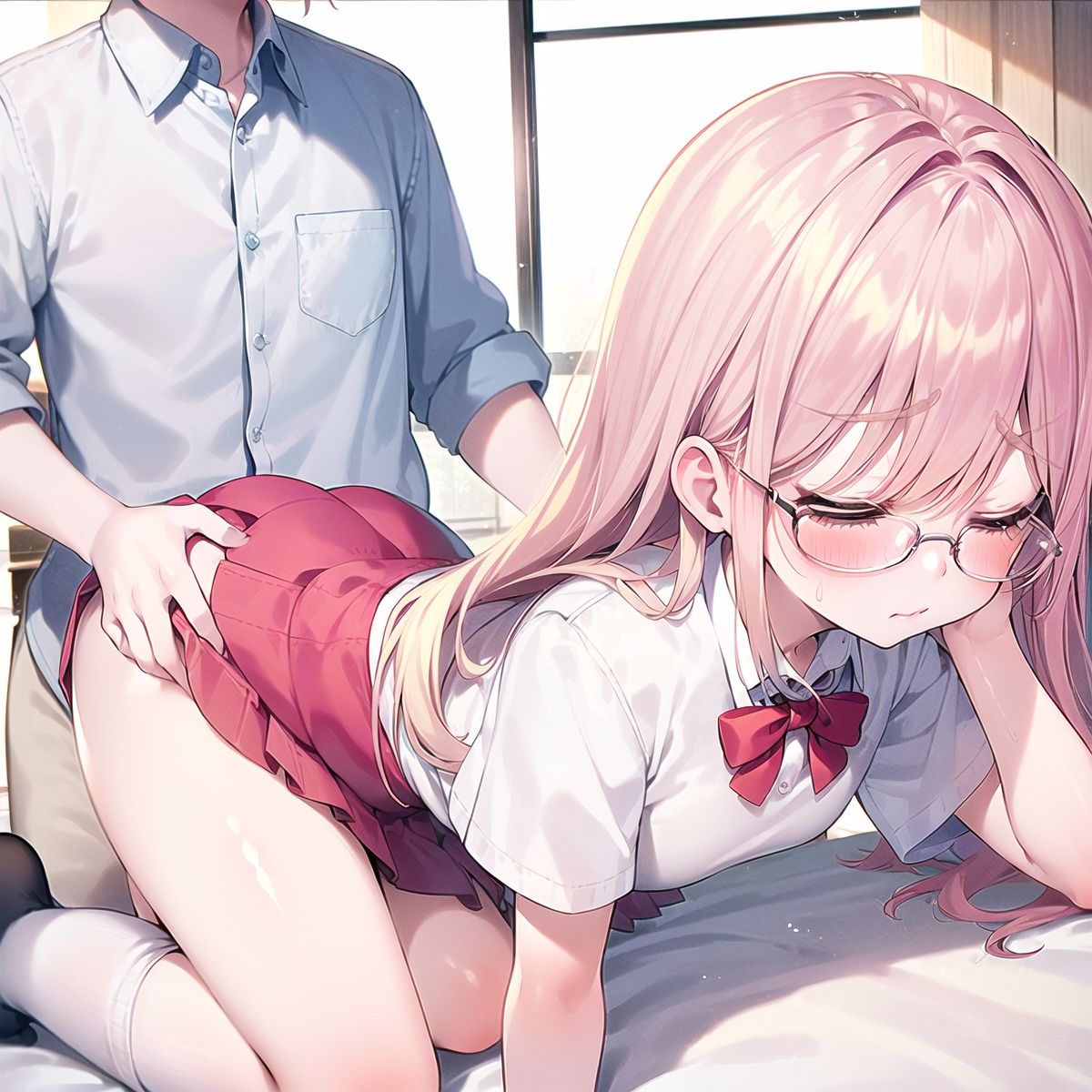 サンプル画像5:発情！優等生眼鏡女子300選 Part1(癒しエロっち) [d_455246]