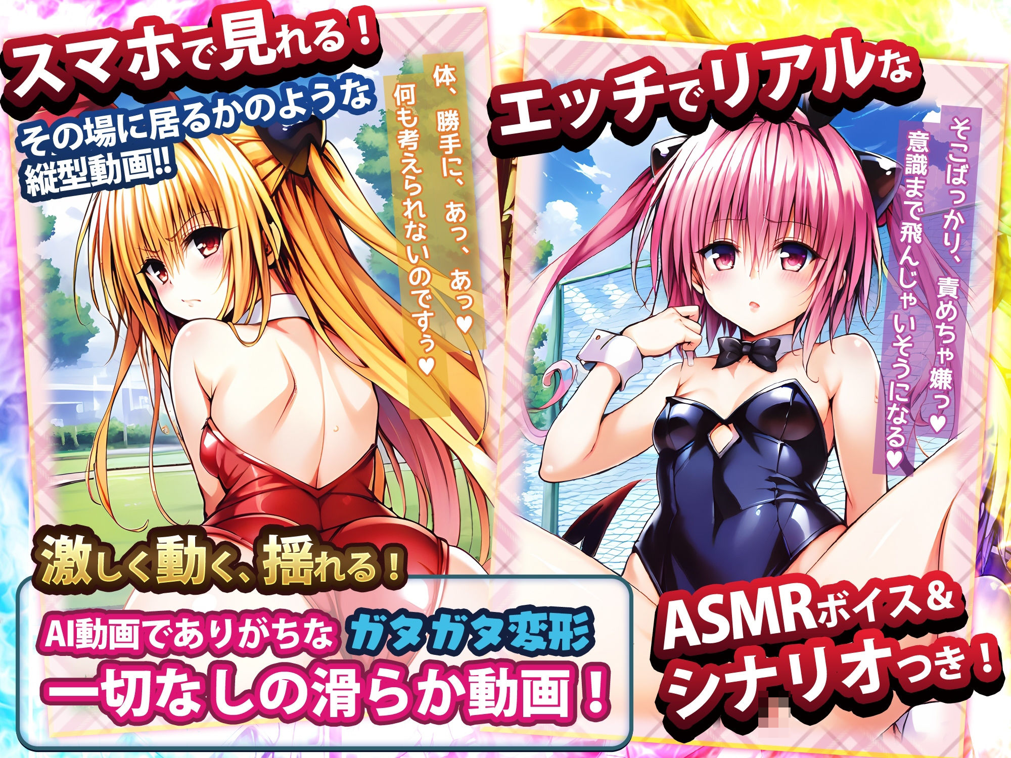 サンプル画像2:【アニメ】ToL〇VEるエッチなバニーと大乱交(ふわふわみるく) [d_455250]