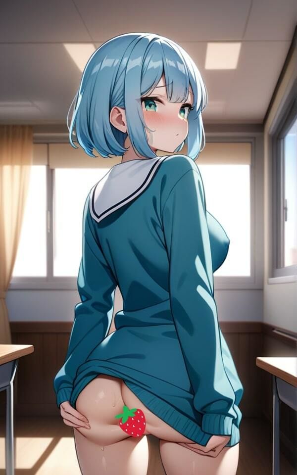 サンプル画像1:恥ずかしいけど、、。濡れてるかも。。。(おしくらまんじゅう) [d_455329]