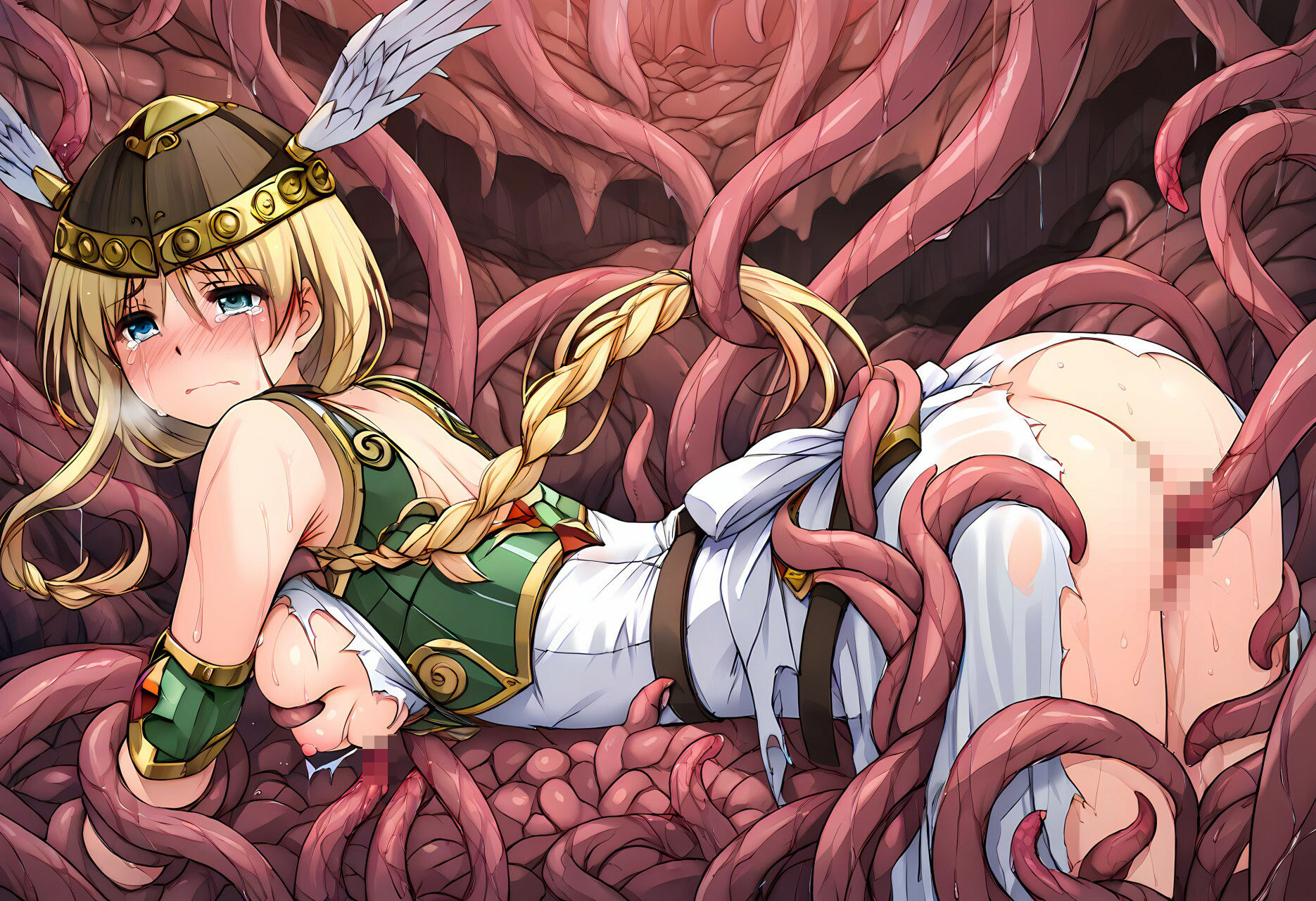 サンプル画像2:触手陵●File case02 「乙女の騎士」ワル○ューレ(ワンダふるたイム) [d_455337]