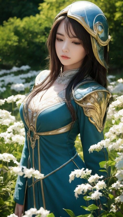 サンプル画像4:戦乙女コスでパシャリ写真集(666のAI美女倶楽部) [d_455363]