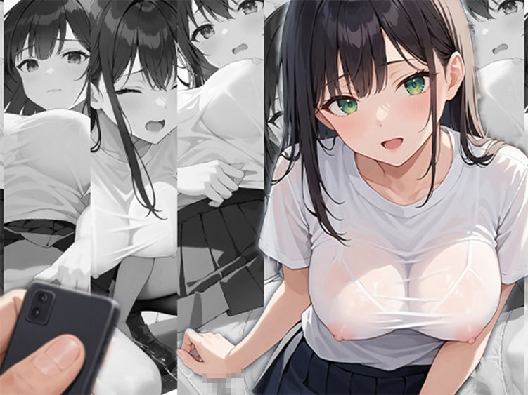 サンプル画像1:押せば何でも許してくれる僕の彼女(御一堂) [d_455380]