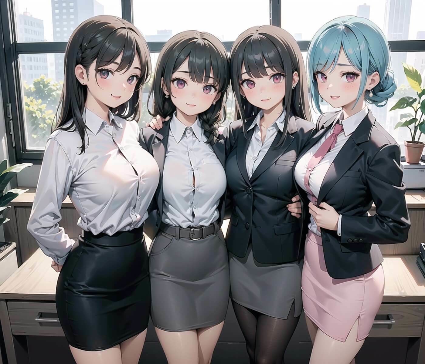 サンプル画像2:全部中に出して…？美人秘書課を催○支配！3【美麗CG200枚収録】(アメジストの涙) [d_455397]