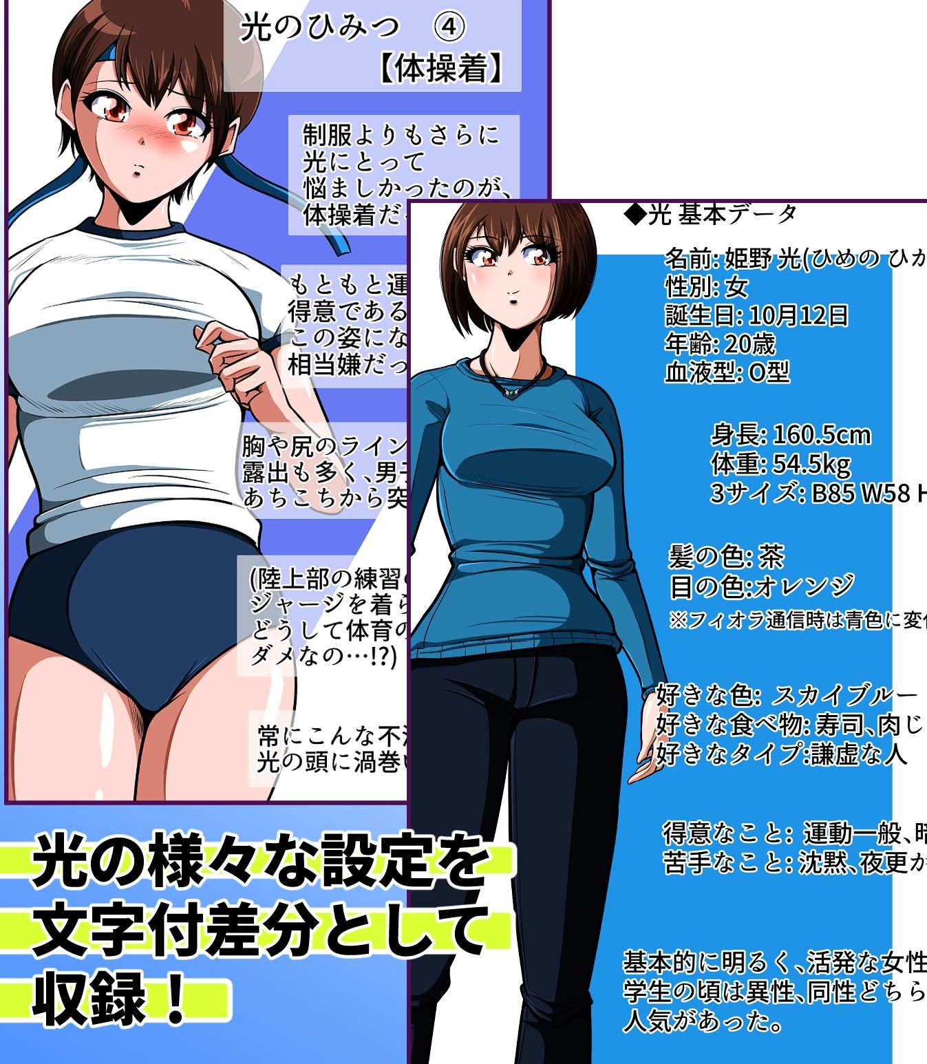 サンプル画像4:徹底解剖 姫野光のすべて…(shadeの裏姫) [d_455454]