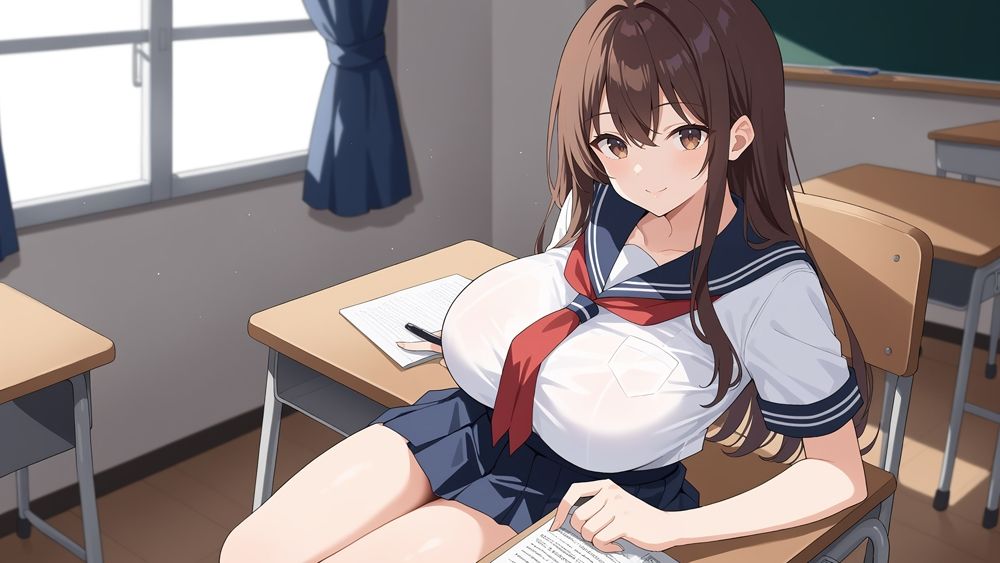 サンプル画像1:私立HR学園淫乱科3 体育編(ニート印刷所) [d_455535]