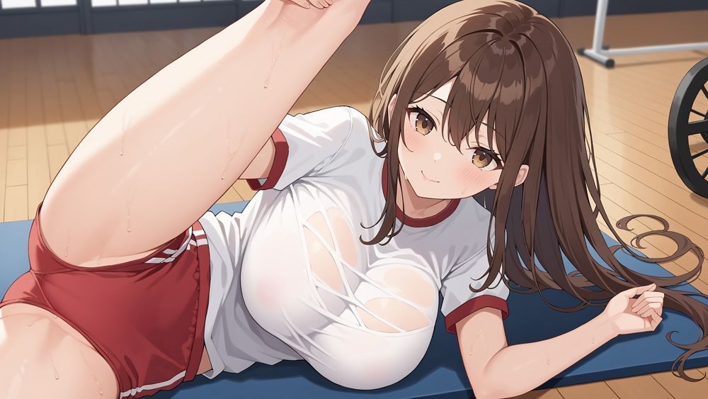 サンプル画像5:私立HR学園淫乱科3 体育編(ニート印刷所) [d_455535]