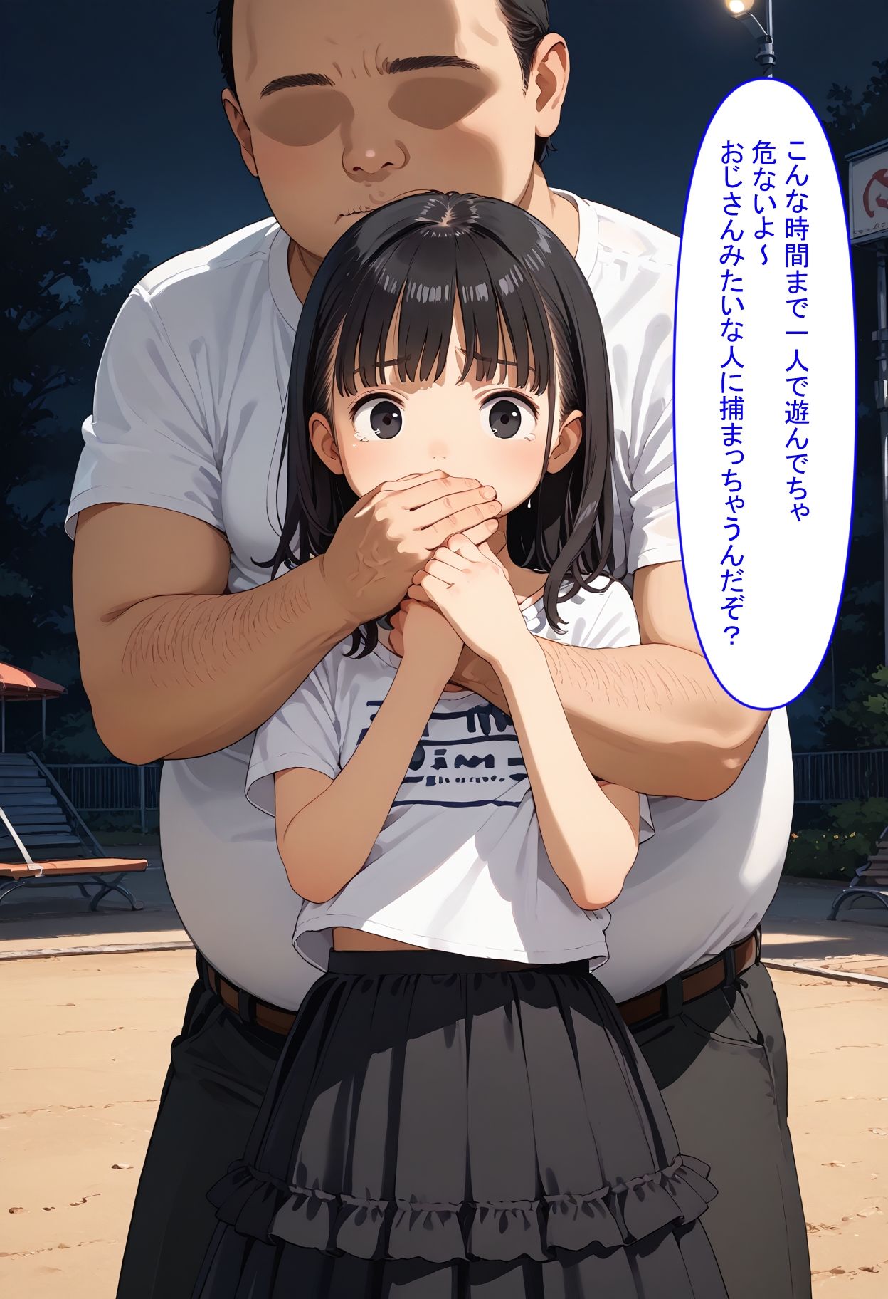 サンプル画像3:監禁おじさんコレクション ケダモノおじさんの秘密基地(AIRCOLOR) [d_455676]