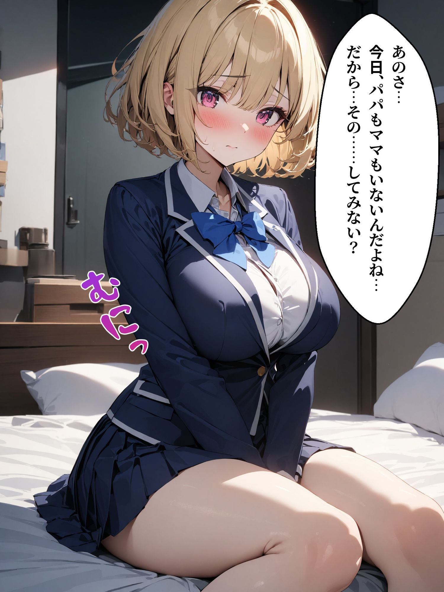 サンプル画像2:幼馴染が両親のいない家に誘ってきた件 桐谷芽衣編(はつゆき) [d_455685]