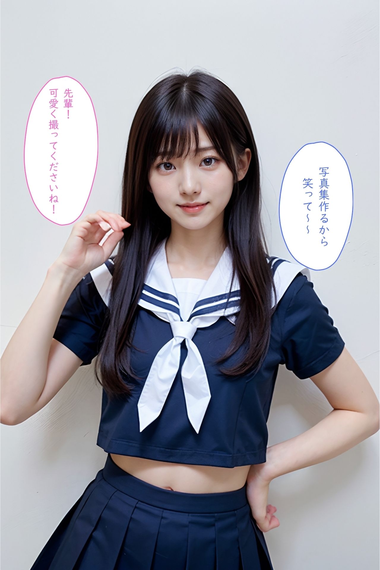 サンプル画像2:厳選 女子校生写真集(eeAI) [d_455719]