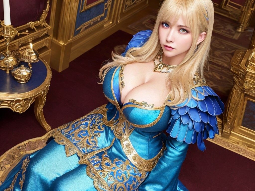 サンプル画像4:青の女騎士 07 〜誓約〜(DA Fantasy) [d_455749]