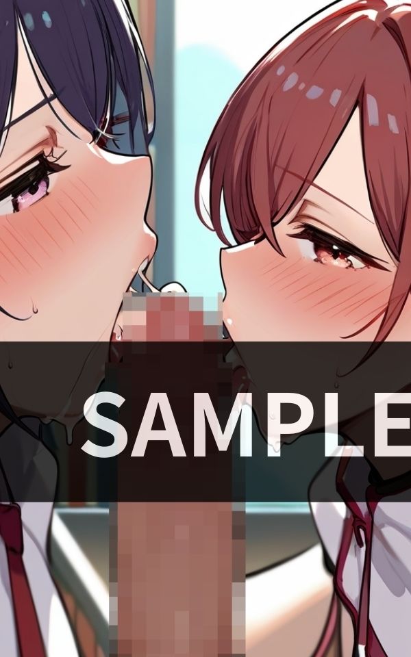 サンプル画像1:図書委員全員エロくて 毎日ハーレム乱交してます。(ラブヘブン) [d_455775]