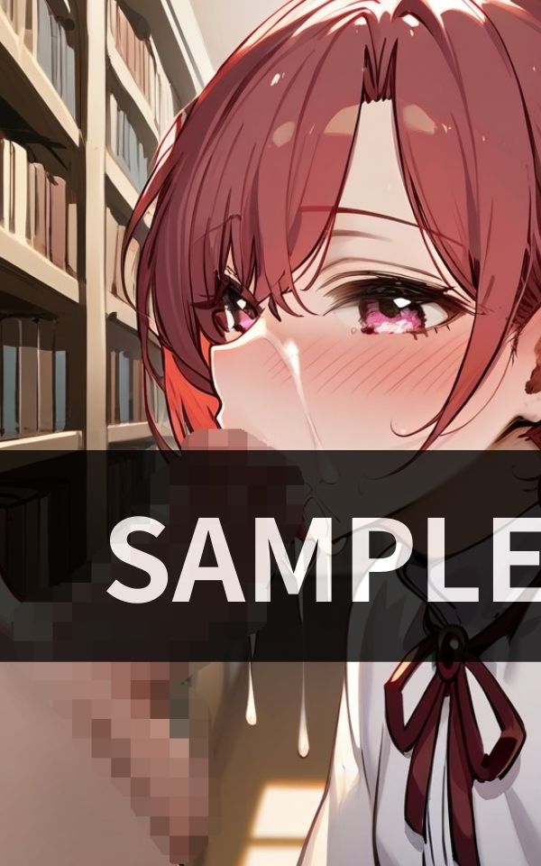 サンプル画像2:図書委員全員エロくて 毎日ハーレム乱交してます。(ラブヘブン) [d_455775]