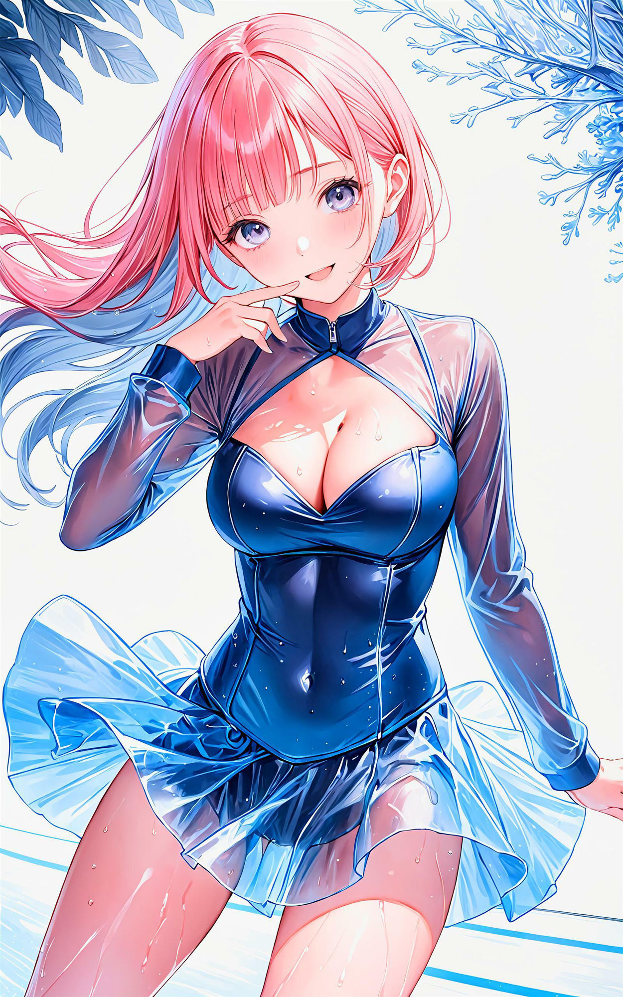 サンプル画像4:エチエチスケート部 氷上の妖精とキメる汗だくトリプルアクセル！ vol.2(BETA) [d_455807]