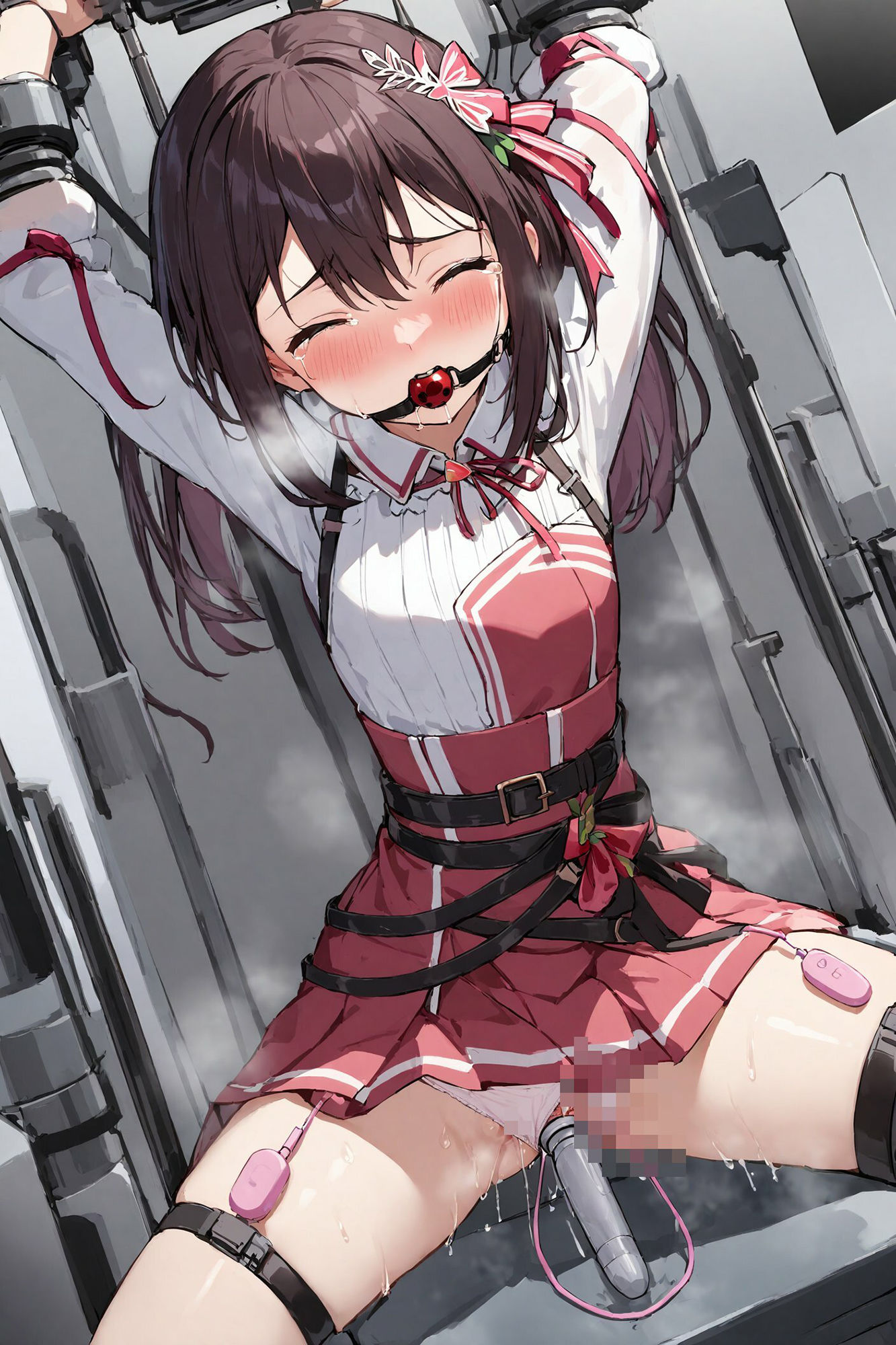 サンプル画像2:完全固定強●絶頂責め〜AZKi編〜(えるごらぼ) [d_455880]