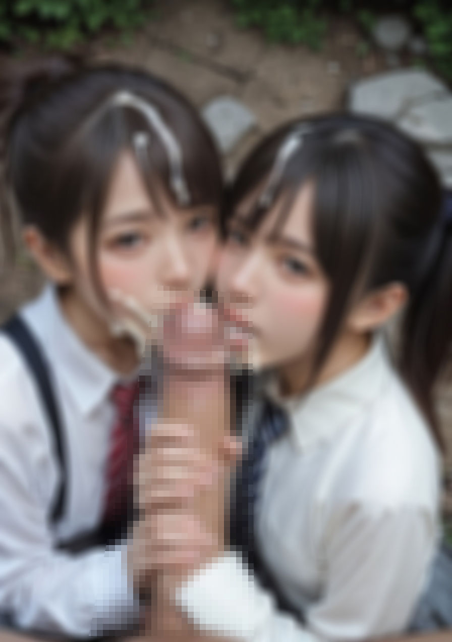 サンプル画像5:美少女ぶっかけザーメン娘 臭いちんぽに囲まれて臭い精子をあびまくり(てへぺろクラブ) [d_455886]