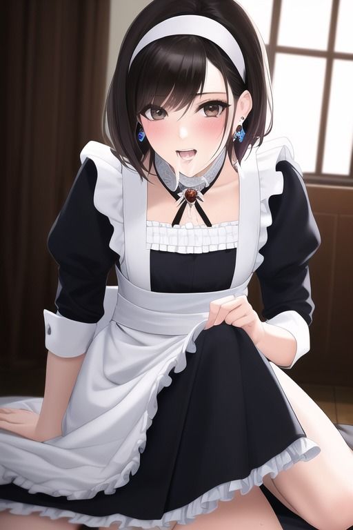 サンプル画像1:だらしないメイド長(潮吹きジョニー) [d_456012]