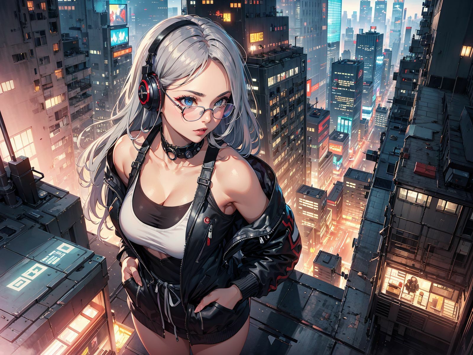 サンプル画像3:cyberpunk girl 02(tyobirin) [d_456118]