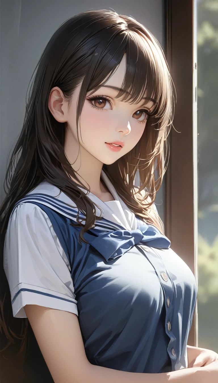 サンプル画像4:麗しき女子校生達(自称AI美女モデル事務所) [d_456136]