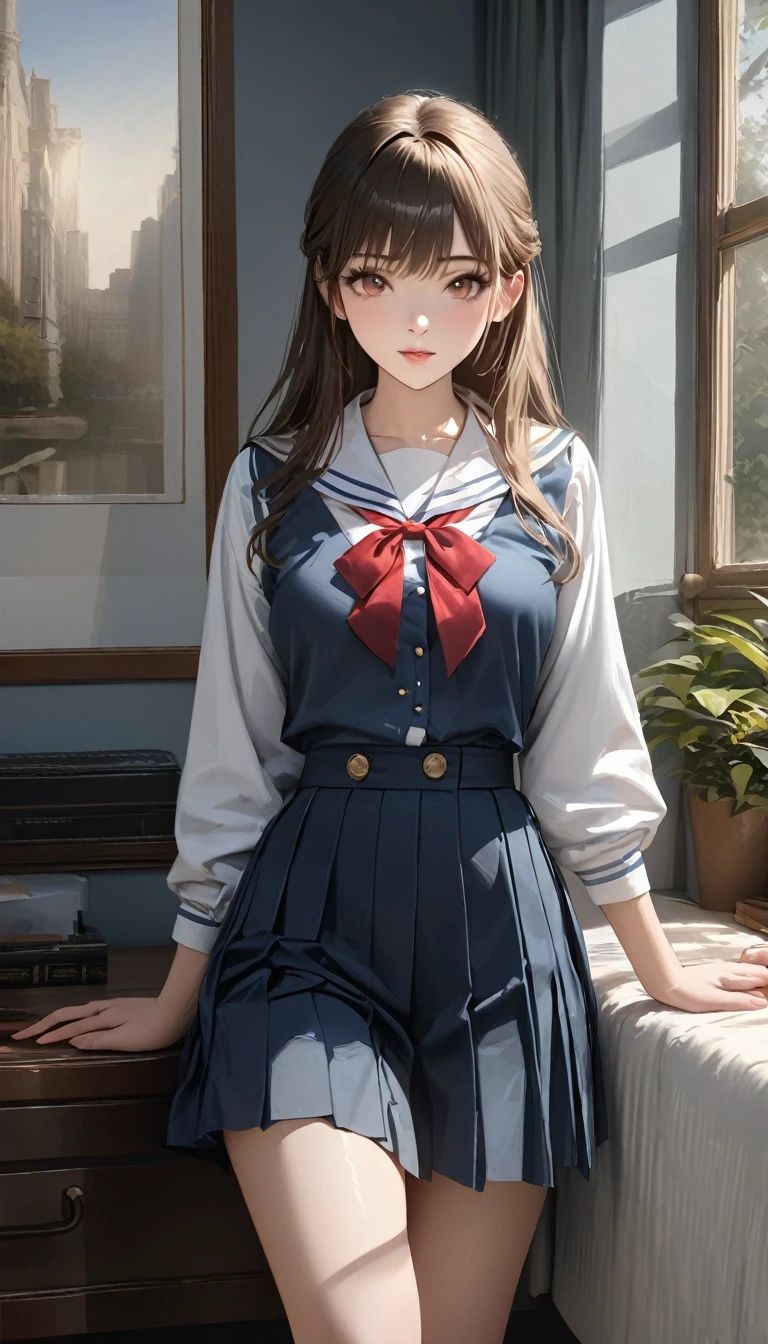 サンプル画像6:麗しき女子校生達(自称AI美女モデル事務所) [d_456136]