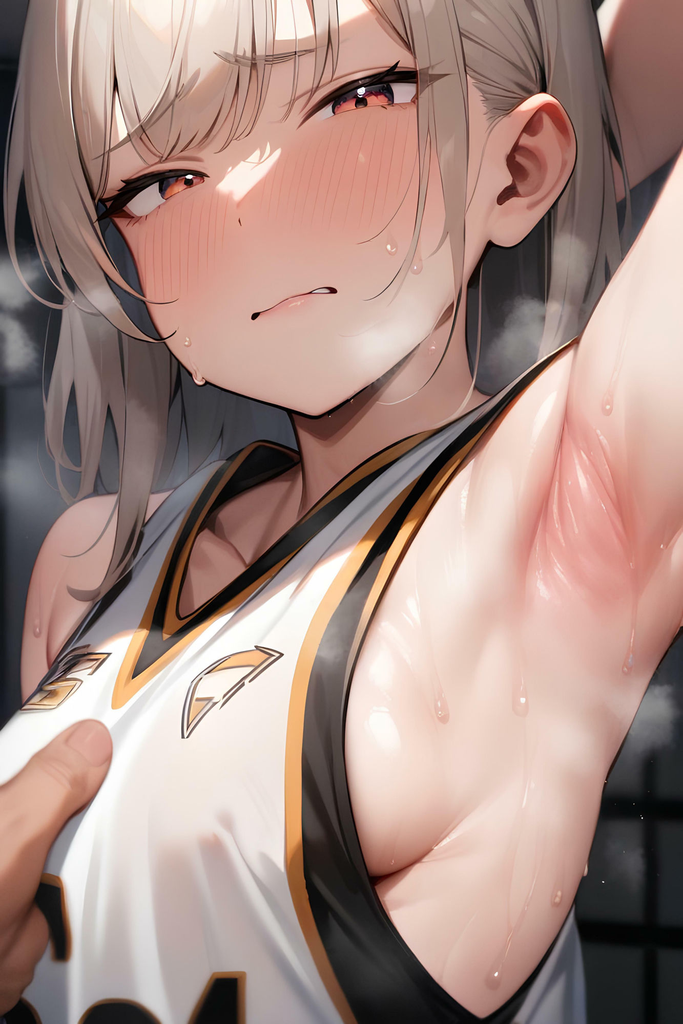 サンプル画像5:運動部女子の蒸れ蒸れ腋(フェチックス) [d_456374]