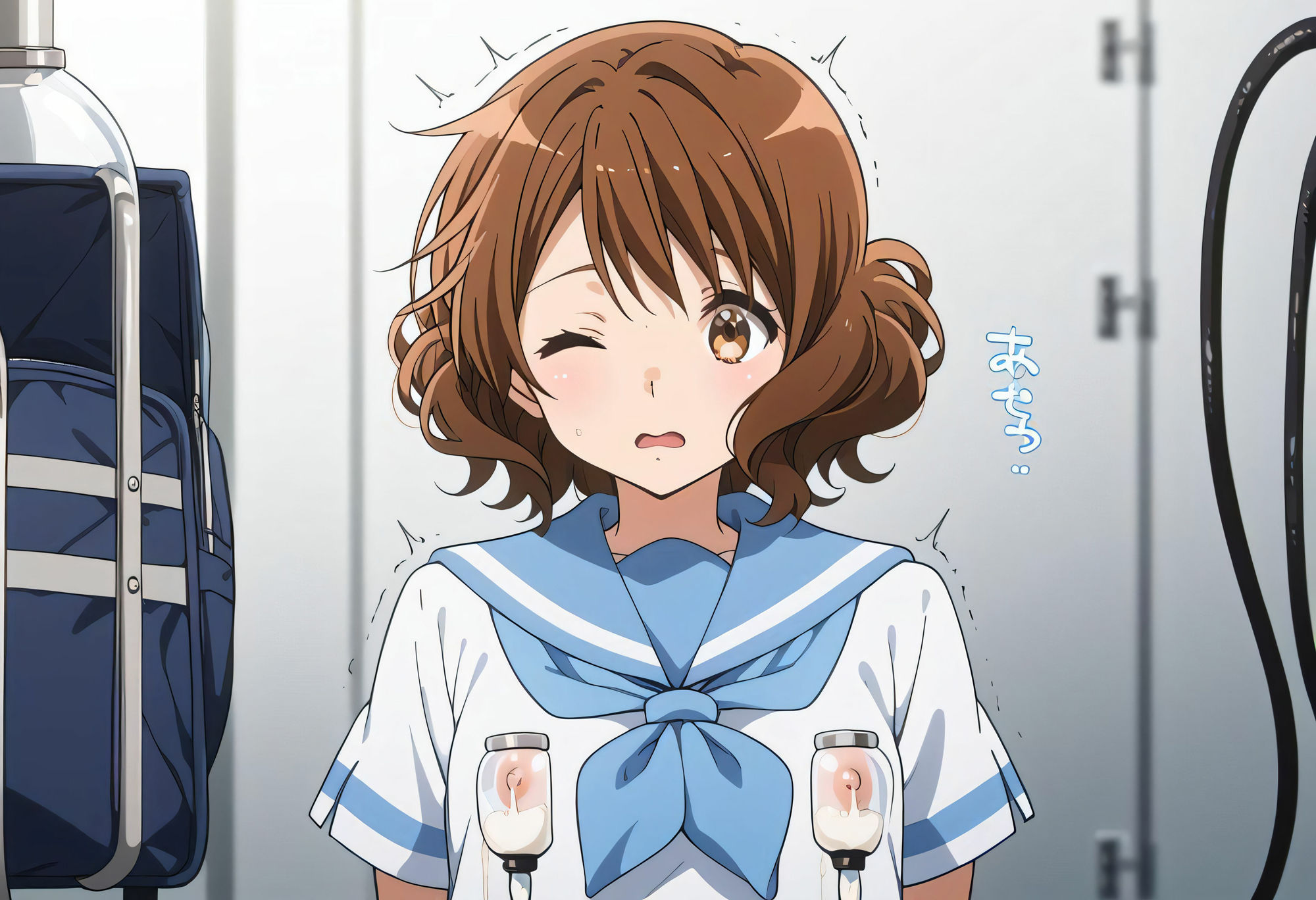 サンプル画像1:胸と胸の間(ちいさなまほう) [d_456477]