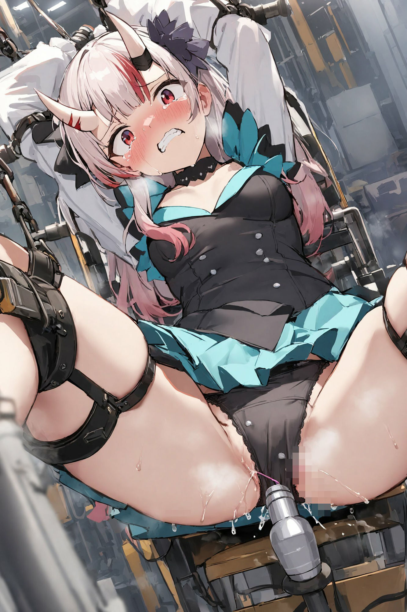 サンプル画像6:完全固定強●絶頂責め〜百鬼あやめ編〜(えるごらぼ) [d_456624]