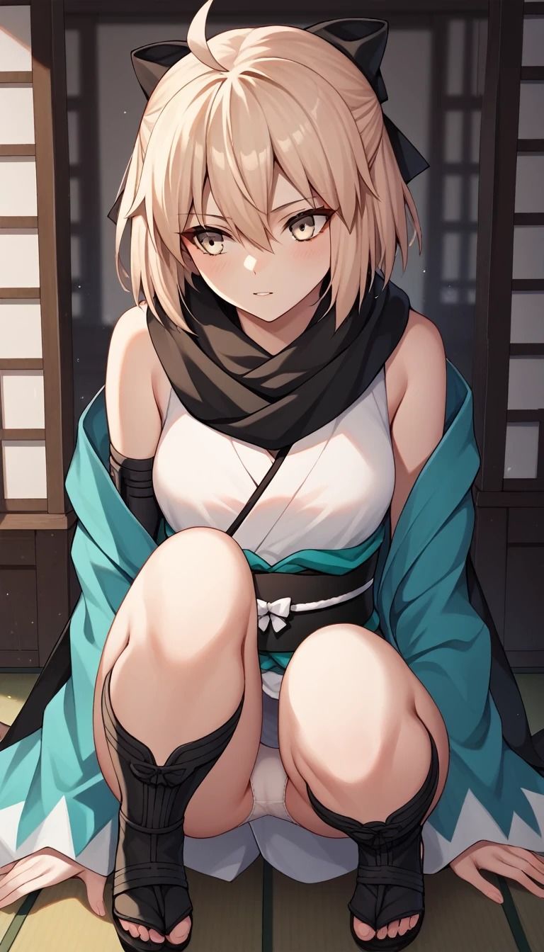 サンプル画像1:沖田さんとNTRセックス(汁なし担々麺) [d_456659]