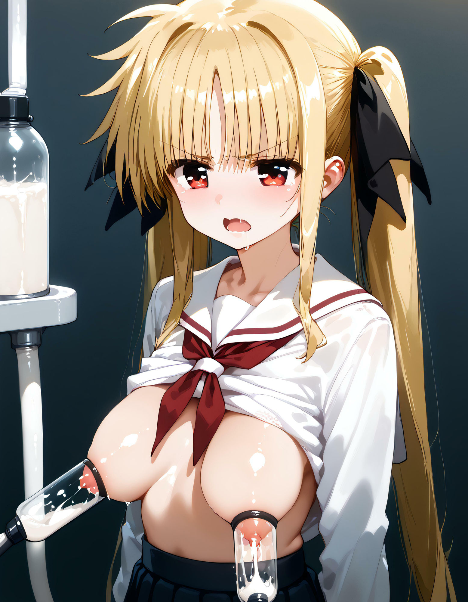 サンプル画像2:済んだことは乳に流して(おもちゃ箱) [d_456671]