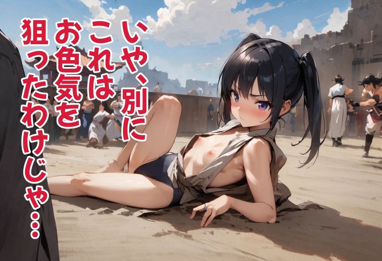 サンプル画像3:武闘家ちゃん 大会延長編(コーンパン) [d_456789]