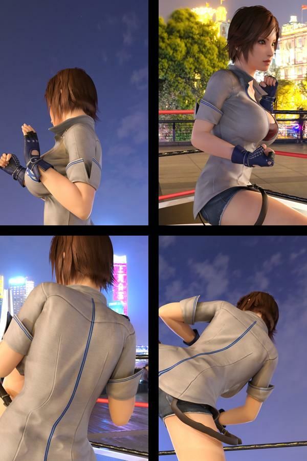 サンプル画像1:関西弁の女性格闘家Hard Boiled（ハードボイルド）-01(Ozone_Layer) [d_456818]