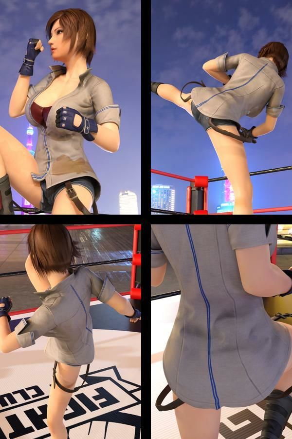 サンプル画像2:関西弁の女性格闘家Hard Boiled（ハードボイルド）-01(Ozone_Layer) [d_456818]